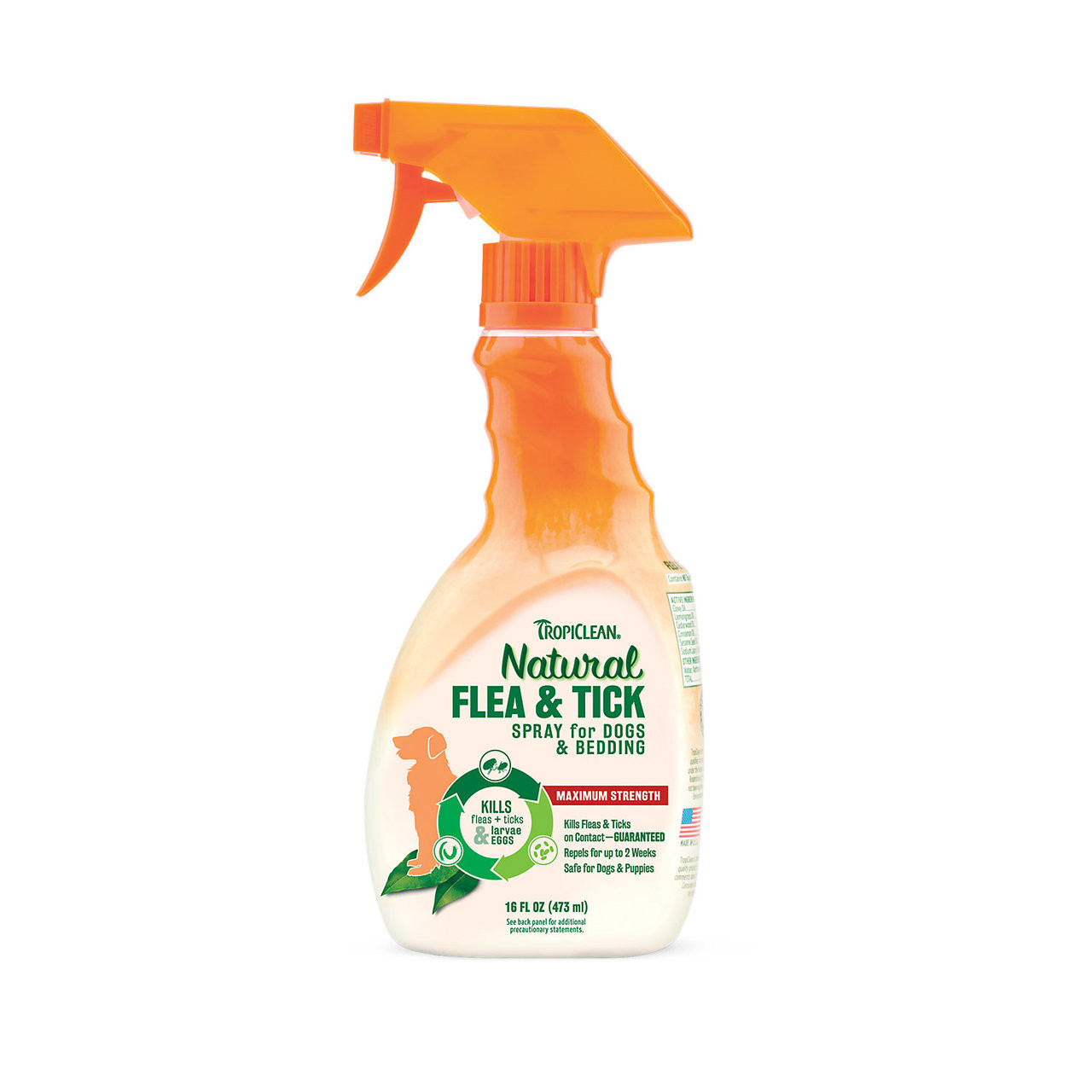 Tropiclean Natural Fla & Tick Dog & Bedding Spray 16oz WOODIN' YOU