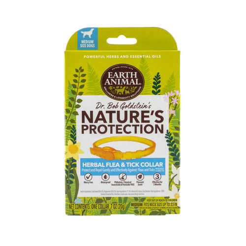 Earth Animal Herbal Flea & Tick Collar for Dogs