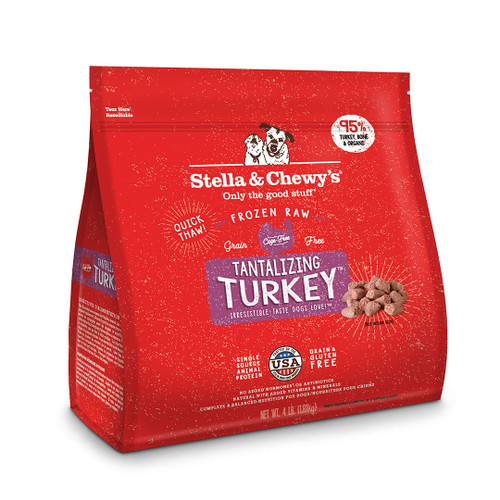 Stella & Chewy's Tantalizing Turkey Canine Frozen Dinner Morsels 4lb