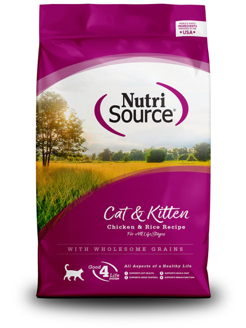 NutriSource Chicken & Rice Cat Formula