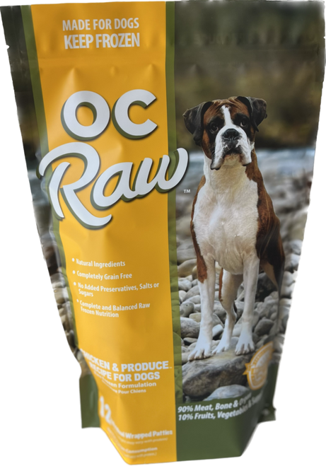 OC Raw Chicken & Produce