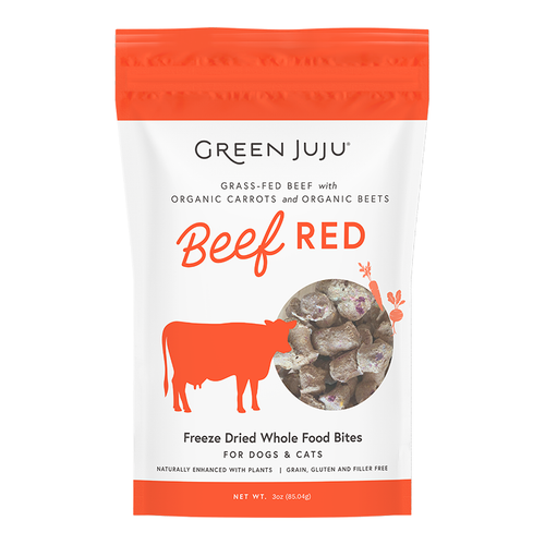 Green Juju Freeze Dried Beef Red 3oz