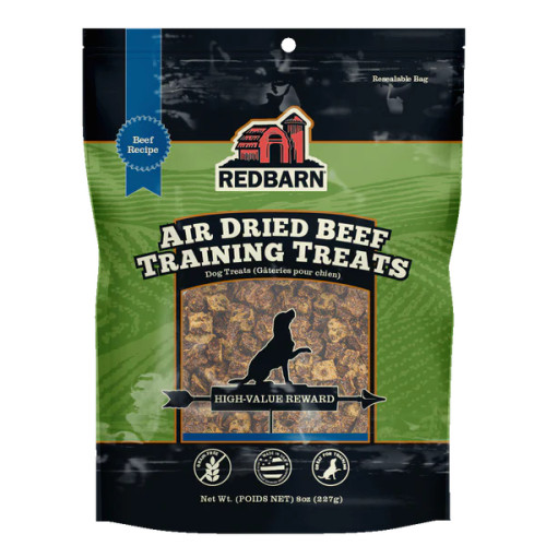 Redbarn Air Dried Beef Training Treats 8oz