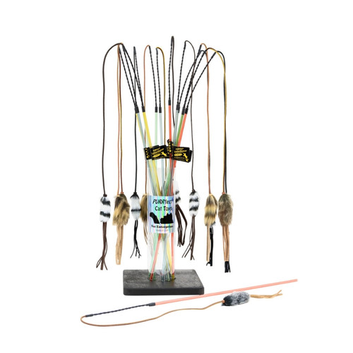 Vee Enterprises PURRfect Leather Bouncer Cat Toy