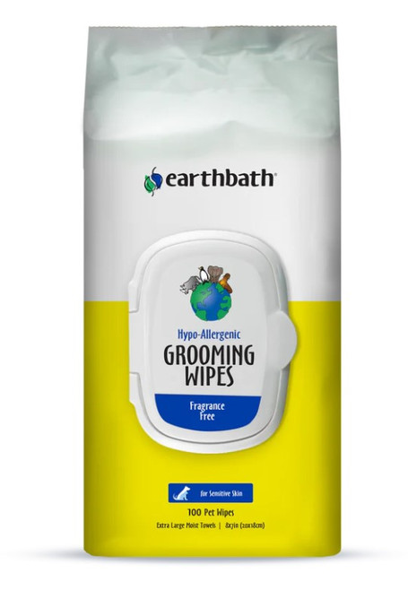 Earthbath Hypo-Allergenic Grooming Wipes