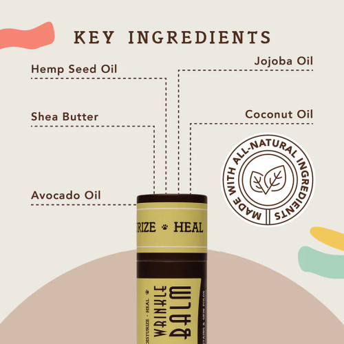 Natural Dog Company Wrinkle Balm Stick 2oz Natural Dog Company Wrinkle Balm Stick 2oz