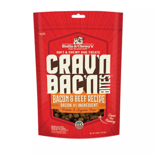 Stella & Chewy's Crav'n Bac'n Bites Bacon & Beef Recipe 8.25oz