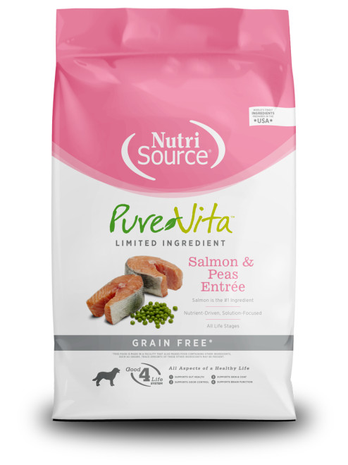PureVita Limited Ingredient Salmon & Peas Entree