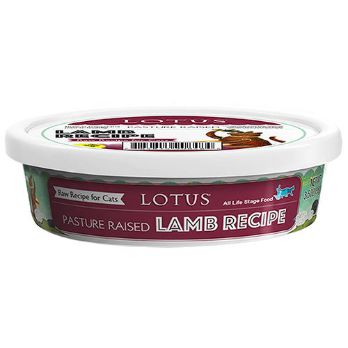 Lotus Raw Cat Food Lamb Recipe