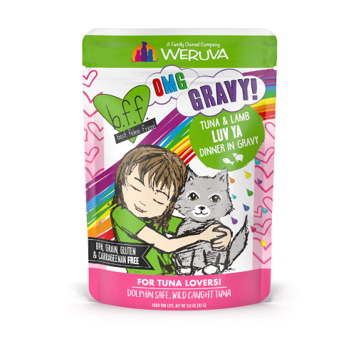 Weruva BFF OMG Gravy Tuna & Lamb Luv Ya 3oz