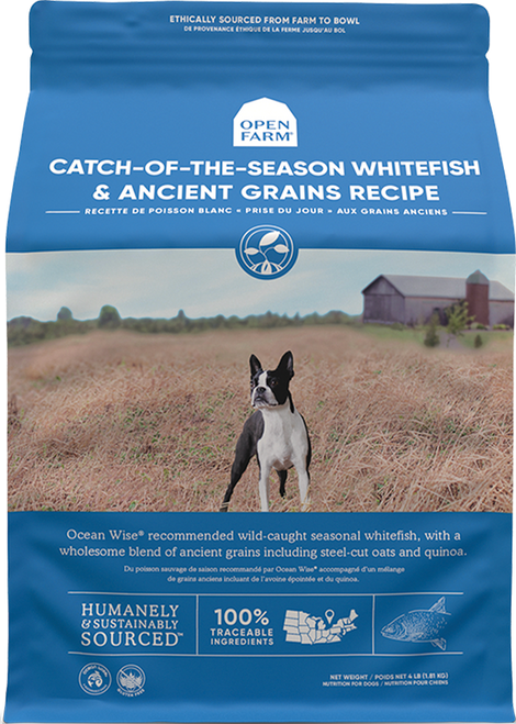 Open Farm Ancient Grains Whitefish Recipe