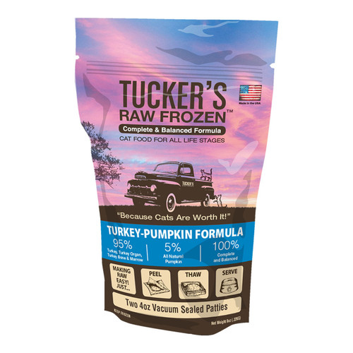 Tucker's Raw Frozen Turkey & Pumpkin Formula Cat
