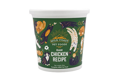 Wild Coast Raw Boneless Free Range Chicken 24oz