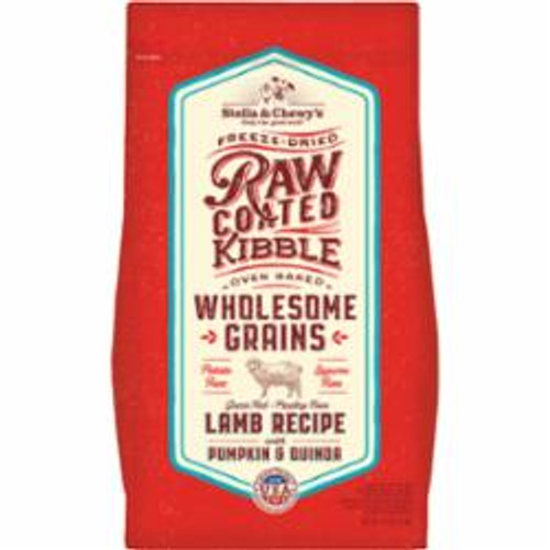 Stella & Chewy's Raw Coated Baked Kibble Grass-Fed Lamb With Grains Recipe