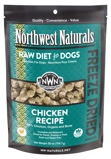 Northwest Naturals Freeze Dried Dog Food Chicken Recipe Northwest Naturals Freeze Dried Dog Food Chicken Recipe