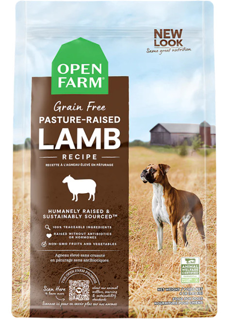 Open Farm Pasture-Raised Lamb Grain-Free Recipe