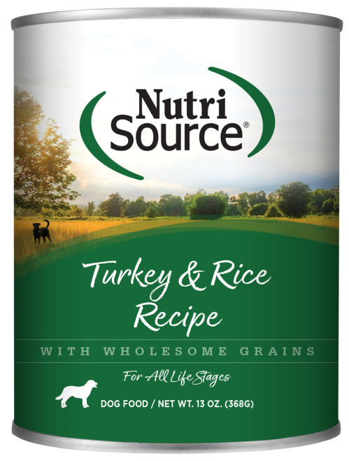 NutriSource Turkey & Rice Formula 13oz