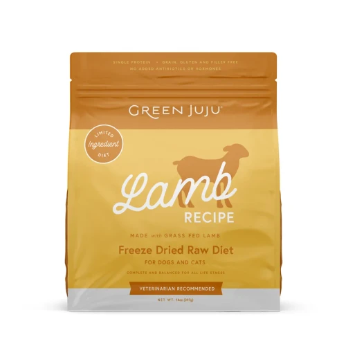 Green Juju Freeze Dried Raw Limited Ingredient Lamb Recipe 14oz