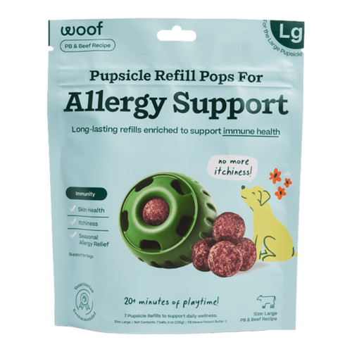 Woof Pupsicle Refill Pops for Allergy Support Woof Pupsicle Refill Pops for Allergy Support