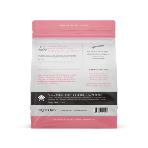 Green Juju Freeze Dried Pork Pink 18oz