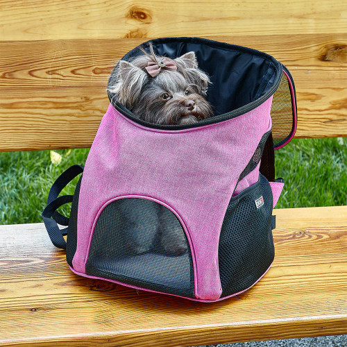 Dogline Pet Carrier Pack Pink