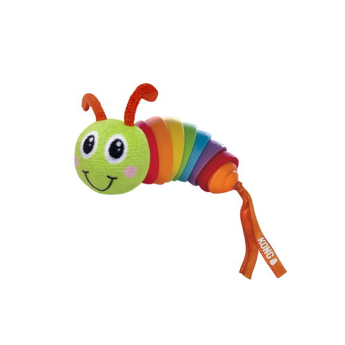 Kong Cat Bat-A-Bout Clackz Caterpillar