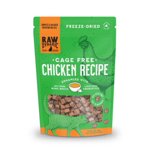 Raw Dynamic Freeze-Dried Raw Chicken Formula for Cats 5.5oz