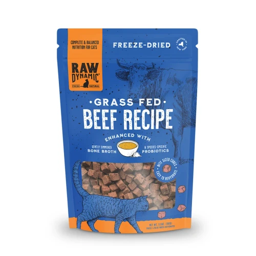 Raw Dynamic Freeze-Dried Raw Beef Formula for Cats 5.5oz