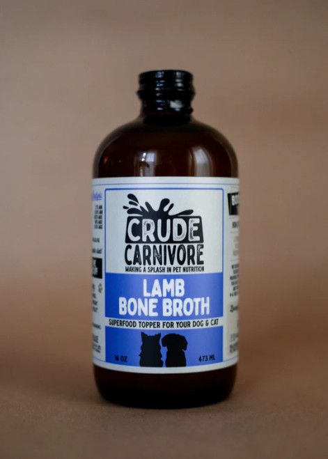 Crude Carnivore Lamb Bone Broth 16oz