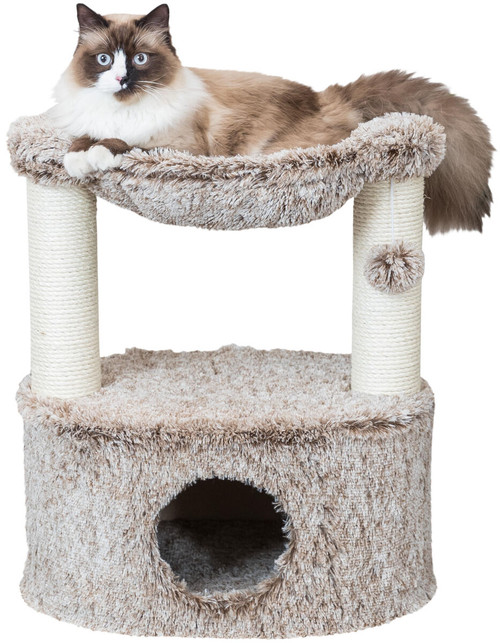 TRIXIE Gerado Cat Tree with Hammock Brown