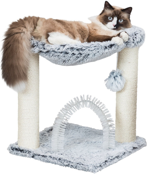 TRIXIE Adra Cat Tree with Brush Gray