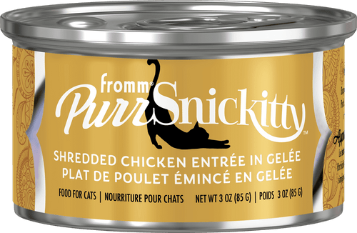 Fromm PurrSnickitty Shredded Chicken Entree in Gelee Recipe 3oz