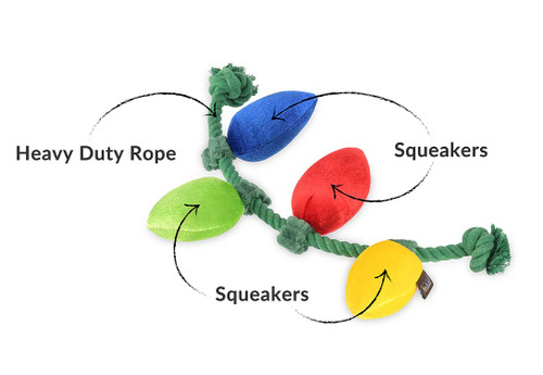 P.L.A.Y. Home for the Holidays Twinkly Tugger P.L.A.Y. Home for the Holidays Twinkly Tugger