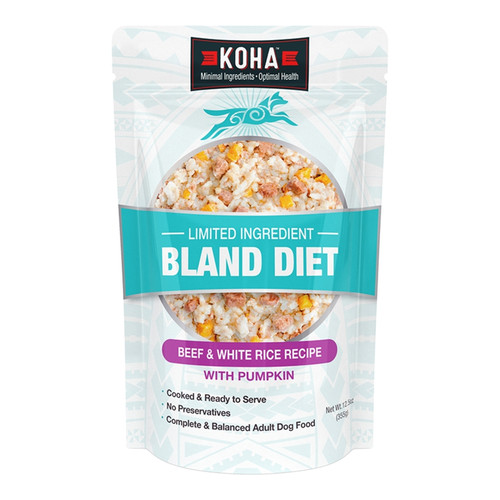Koha Limited Ingredient Wet Bland Diet Beef & White Rice Recipe
