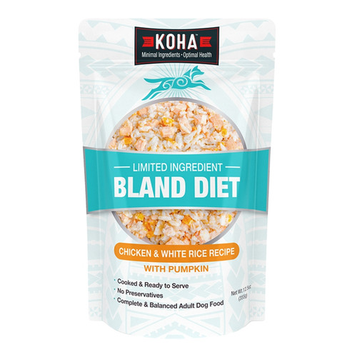 Koha Limited Ingredient Wet Bland Diet Chicken & White Rice Recipe