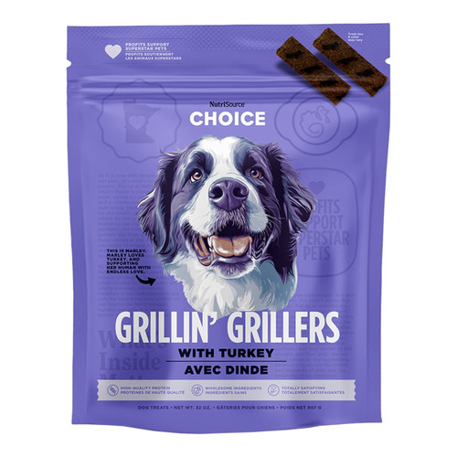 NutriSource Grillin' Grillers Turkey 32oz