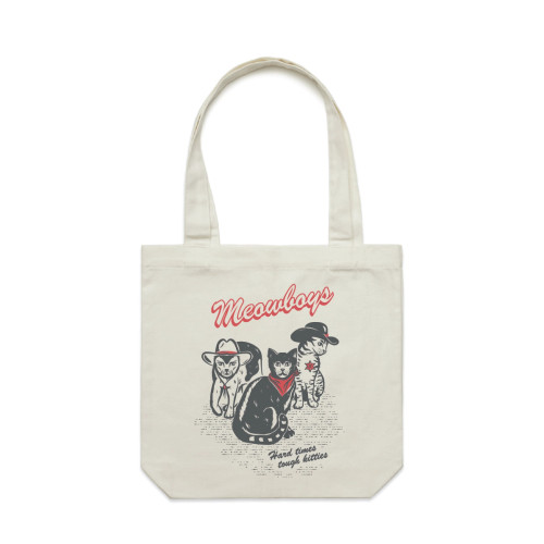 Meowboys Western Tote Bag Meowboys Western Tote Bag