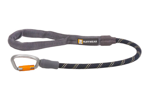 Ruffwear Knot-A-Long Short Rope Leash Obsidian Black