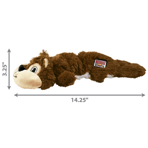 Kong Scrunch Knots Squirrel Medium/Large