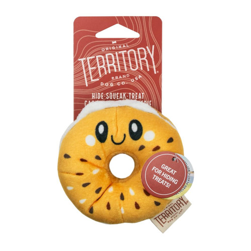 Territory Bagel Hide-and-Treat Dog Toy