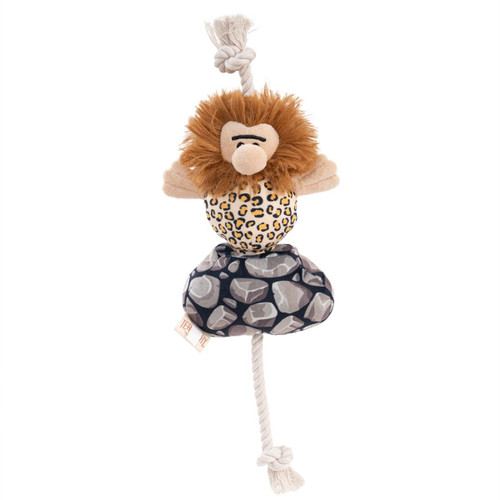 Territory Caveman Treat-and-Tug Dog Toy