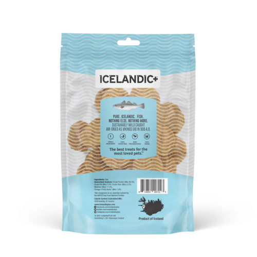 Icelandic+ Cod Fish Chips Dog Treats 2.5oz