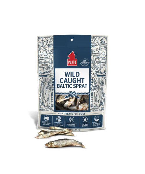 Plato Wild Caught Baltic Sprat 3oz