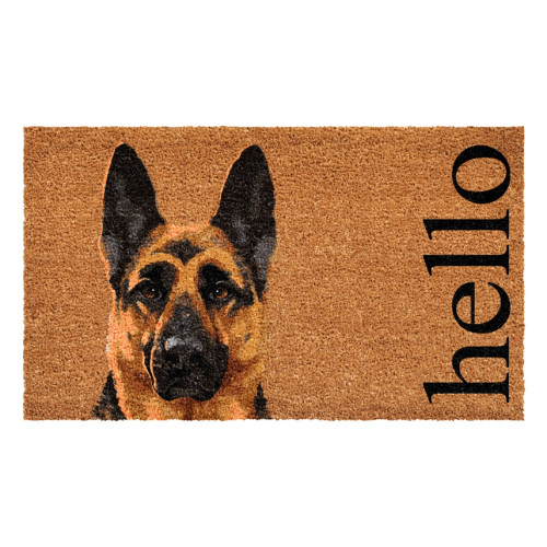 German Shepard Dog Pet Doormat