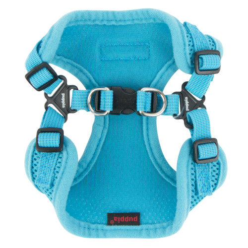 Puppia Soft Comfort Dog Harness Air Mesh Adjustable Sky Blue