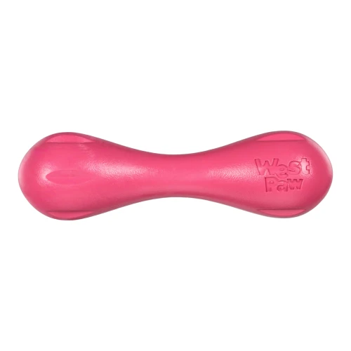 West Paw Hurley Dog Bone Geranium