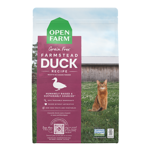Open Farm Duck Grain Free Cat Recipe