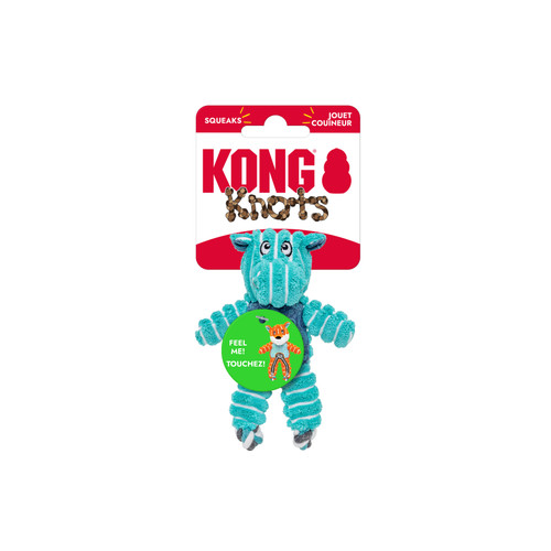 Kong Floppy Knots Hippo XS