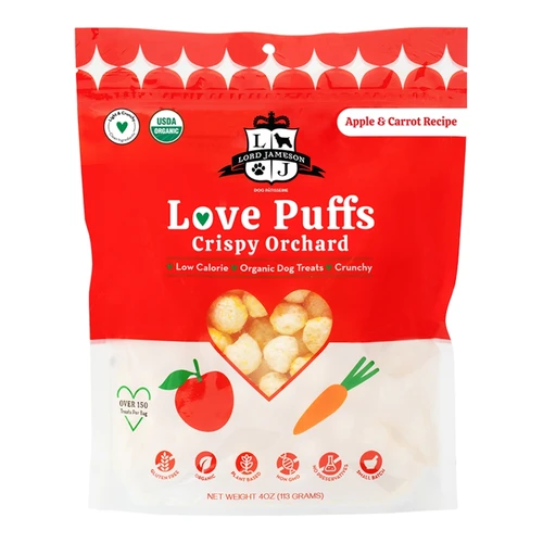 Lord Jameson Crispy Orchard Organic Dog Treats