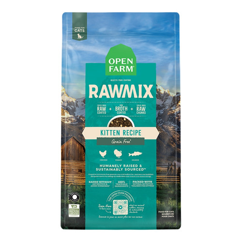 Open Farm Grain Free Kitten RawMix Cat Recipe